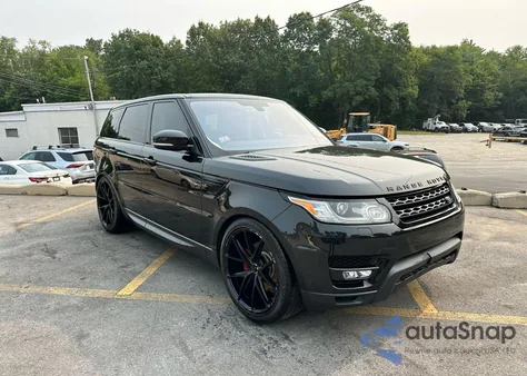 2016 Land Rover Range Rover Sport Hse z USA, uszkodzony, nr VIN SALWR2KF9GA595134